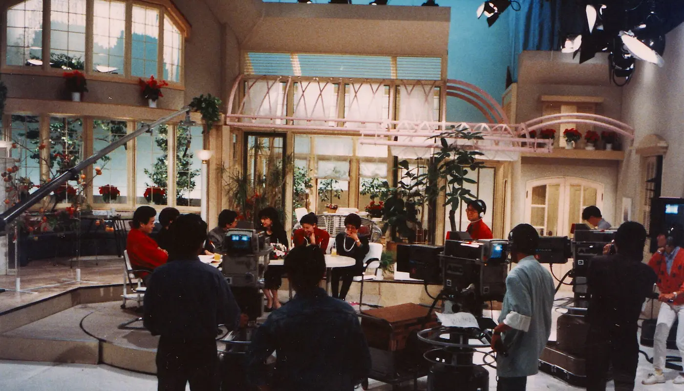 ABC televisioyhtiön tv studio Japanin Osakassa   ABC studio in Osaka, Japan