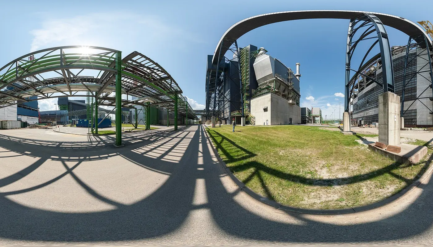 Oil shale from research to reality 03. Enefit280 plant, view of the plant